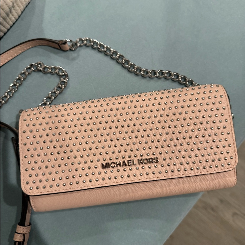 Michael Kors Pink Studded Women's Bag